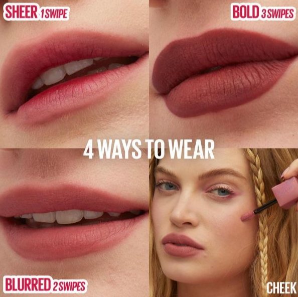 Last 3 Hours Special Offer: Super Long-Lasting Lipstick, stays on for 12 hours without fading, lightweight, long-lasting and stain-resistant matte soft lip color