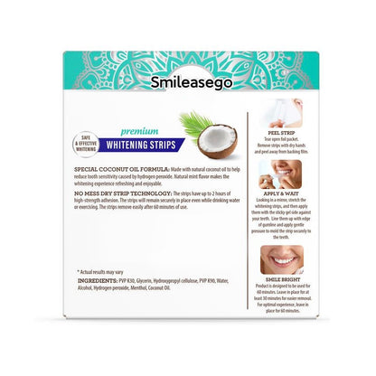 [70% OFF]New Teeth Whitening Strips -7 Day - Enamel Safe Teeth Whitening For Sensitive Teeth, Non Slip, Teeth Whitening Strips